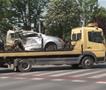 Страшна сообраќајка кај Влајко на Партизанска, повредени три лица
