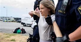 Грета Тунберг казнета поради протести во Стокхолм