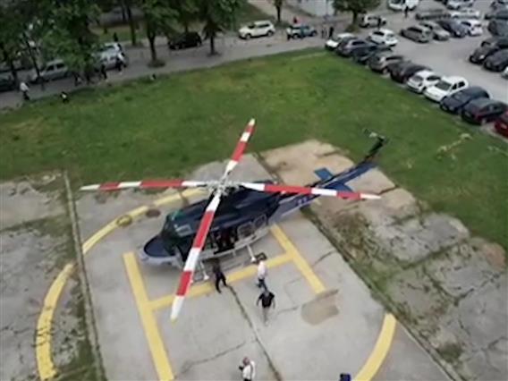 Со хеликоптер транспортиран македонски државјанин кој добил мозочен удар во Унгарија