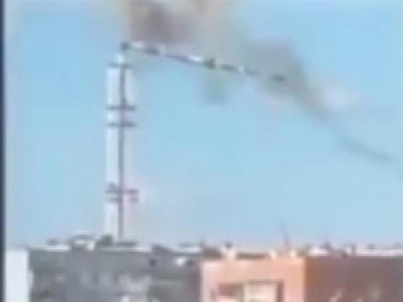 Видео: Во руски ракатен напад урната ТВ кулата во украинскиот град Харков