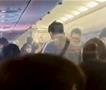 Видео: На лет на „Ер Азија“ експлодирала надворешна батерија