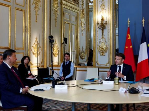 Си Џинпинг на средбата со Макрон: Кина и Франција да се држат до заедничките придобивки