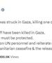 Конвојот на ОН нападнат во Газа бил јасно обележан